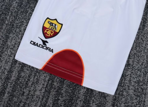 1999-2000 Roma Home Retro Kids Soccer Jersey