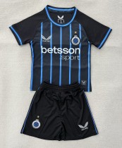 25-26 Club Brugge Home Kids Soccer Jersey