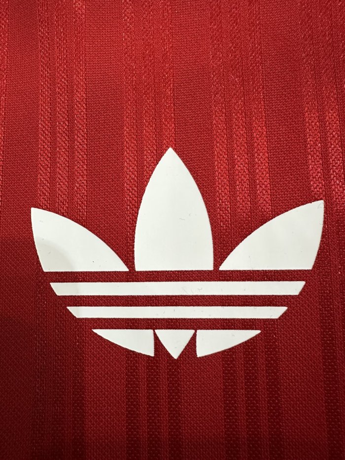 2025 AD Casual Red Fans Training shirts *三叶草
