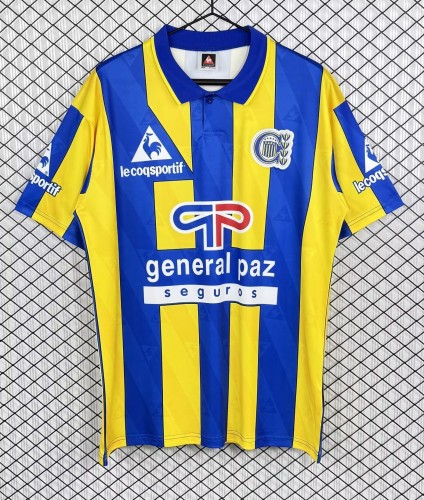 1995-1997 Rosario Central Home Retro Soccer Jersey