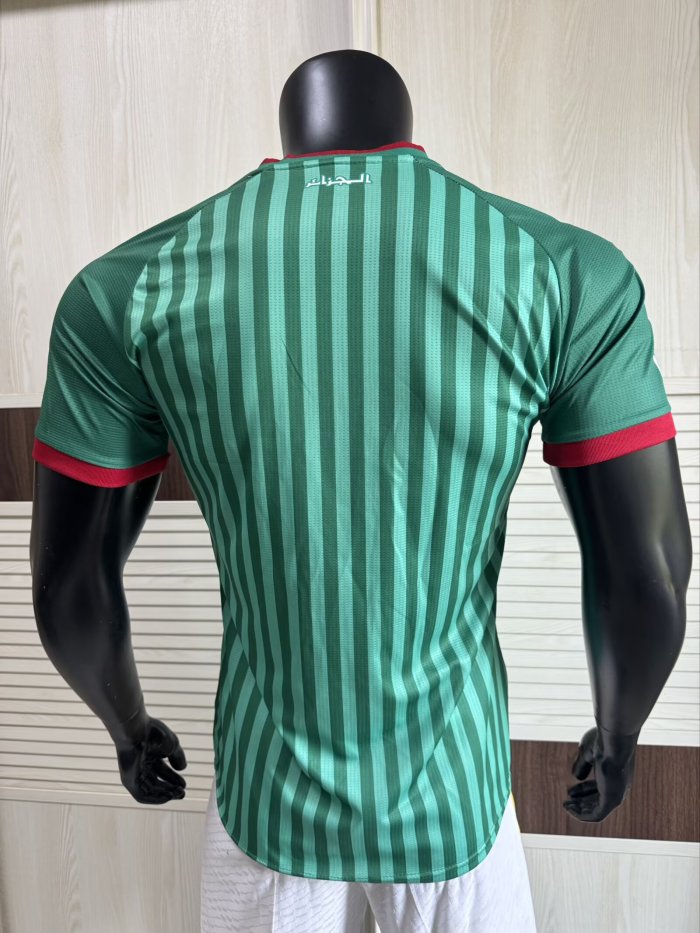25-26 Algeria Green Player Version Soccer Jersey