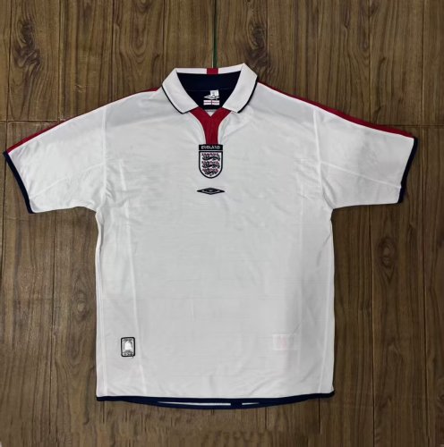 2004-2005 England Home Retro Soccer Jersey