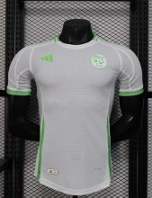 25-26 Algeria White Player Version Training shirts (绿标)