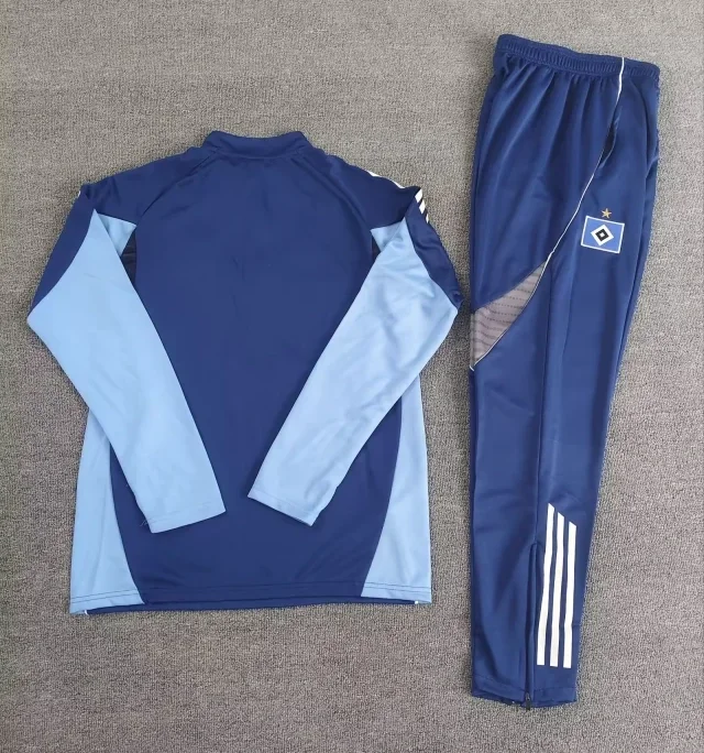 25-26 Hamburger High Quality Half Pull Tracksuit