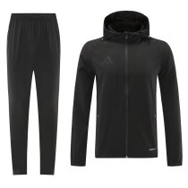 2025 AD Black Jacket Tracksuit