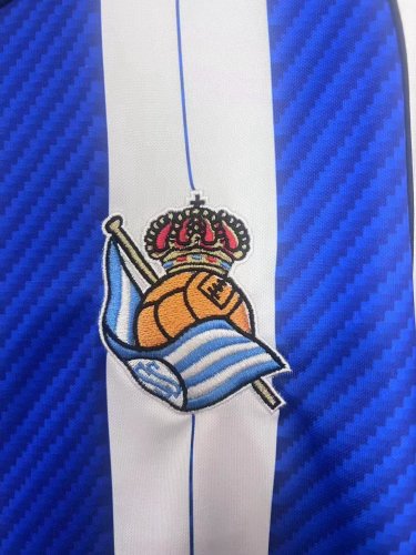 25-26 Real Sociedad Home Fans Soccer Jersey