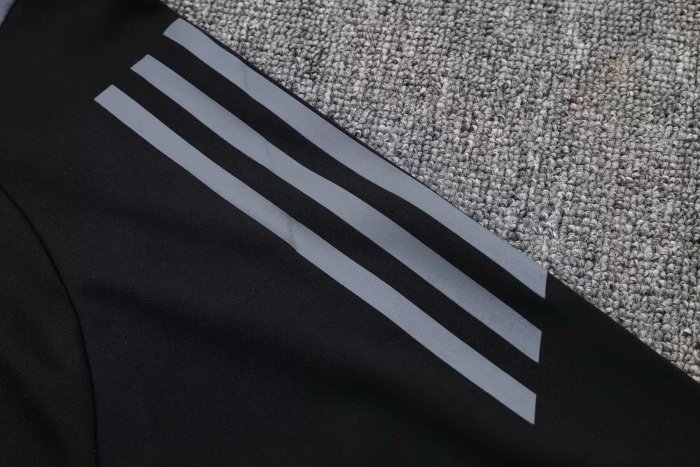 2024 AD Black Half Pull Tracksuit