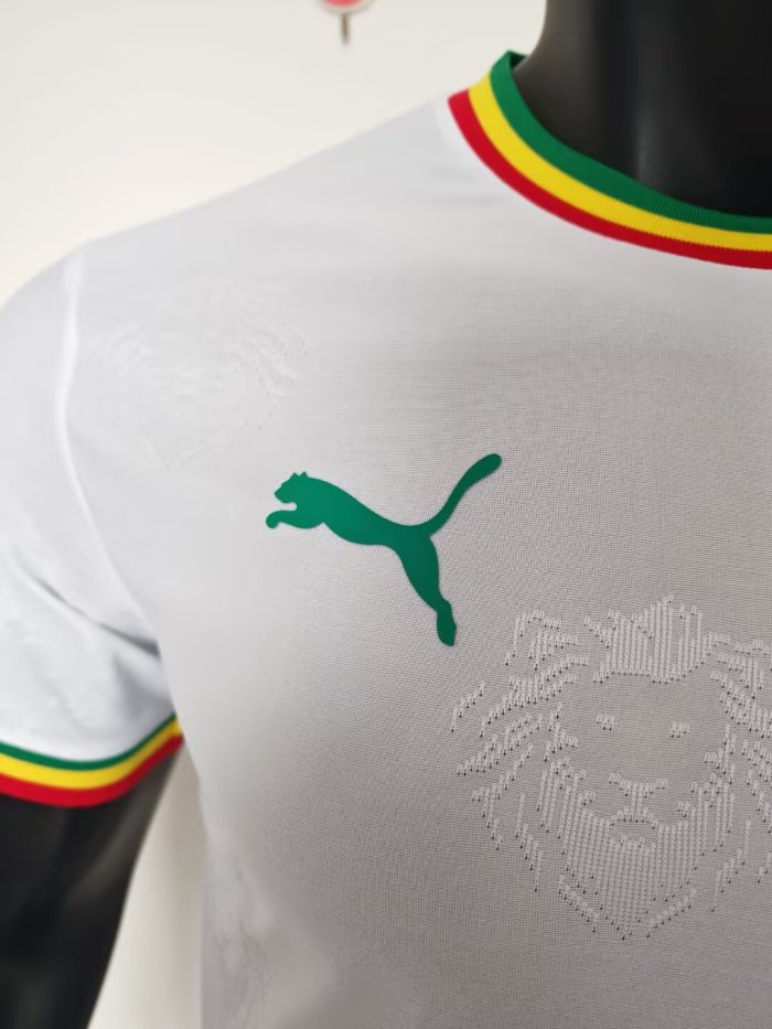 25-26 Senegal White Special Edition Player Version Soccer Jersey