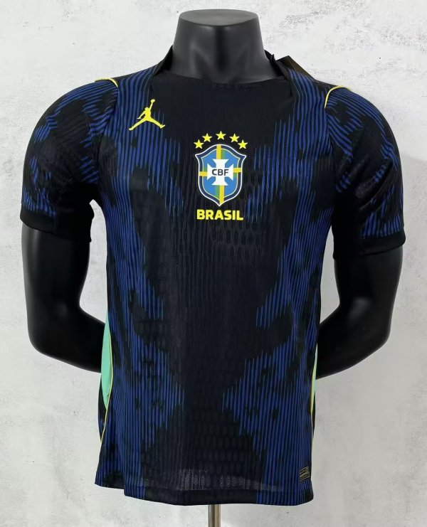 2026 Brazil Away Player Version Soccer Jersey