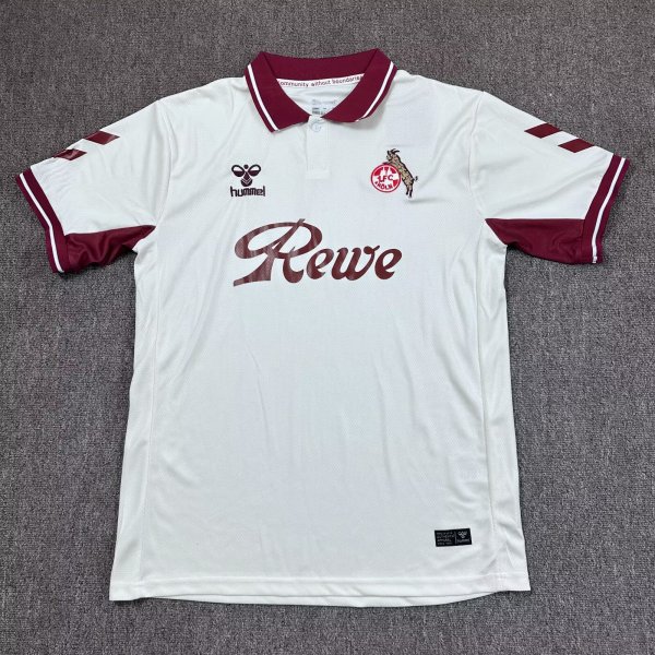 25-26 Koln Retro Commemorative Edition Fans Soccer Jersey