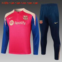 24-25 BAR High Quality Kids Half Pull Tracksuit
