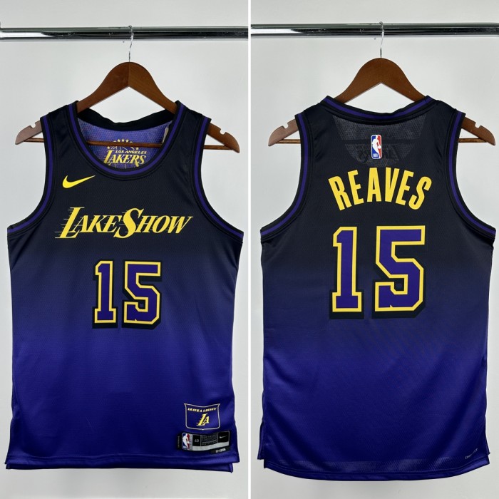 24-25 Lakers  Top Quality Hot Pressing NBA Jersey