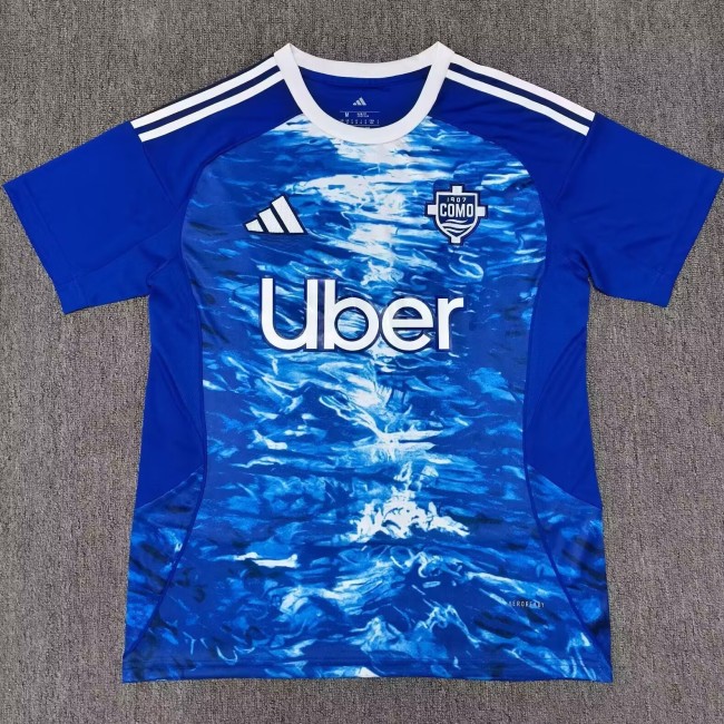 25-26 Como Home Fans Soccer Jersey 1:1 Thai Quality