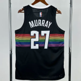 25-26 Nuggets MURRAY #27 Black City Edition Top Quality Hot Pressing NBA Jersey