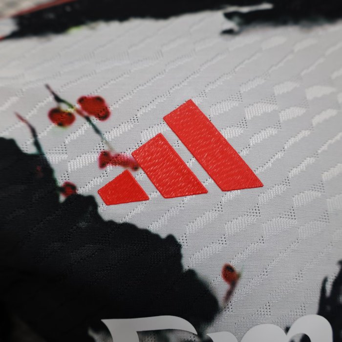 25-26 RMA Black White Special Edition Player Version Soccer Jersey