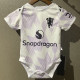 25-26 Man Utd Away Baby Infant Crawl Suit