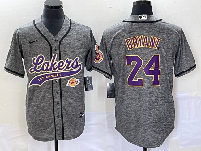 2025 MLB Los Angeles Lakers New Pattern Jersey