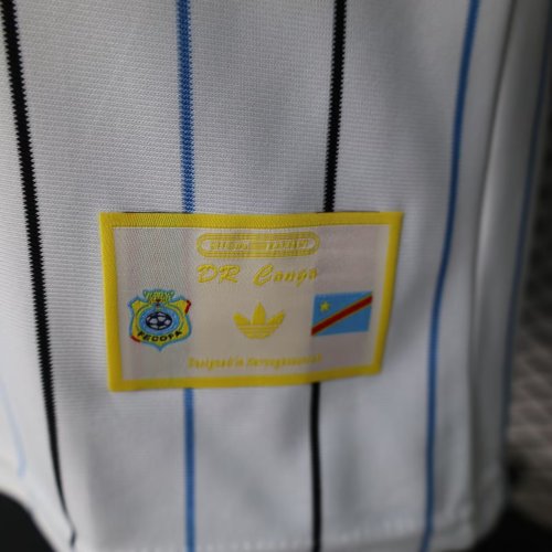 2026 Congo White Casual Version Player Version Soccer Jersey