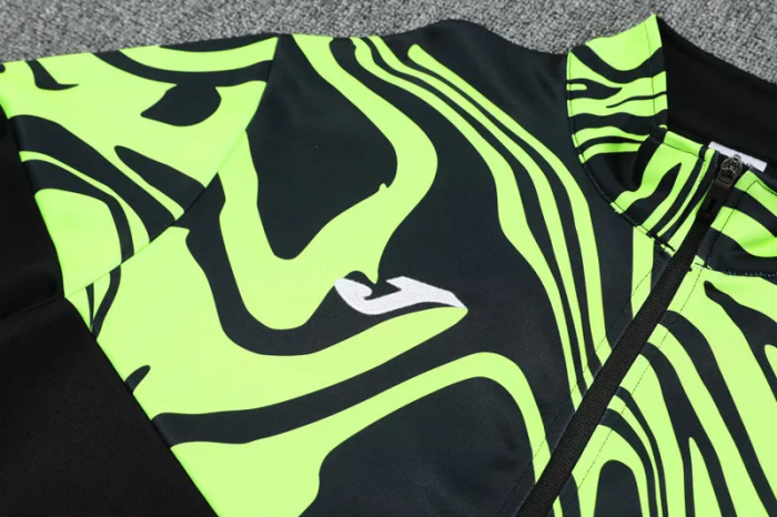 2025 JOM Black Jacket Tracksuit