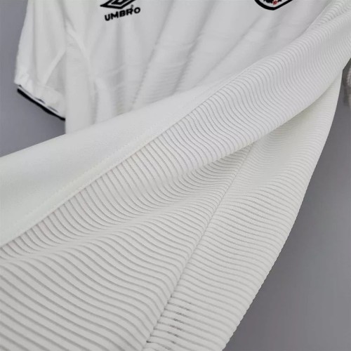 2000 England Home Retro Soccer Jersey