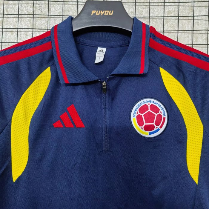 2026 Colombia Blue Polo Short Sleeve