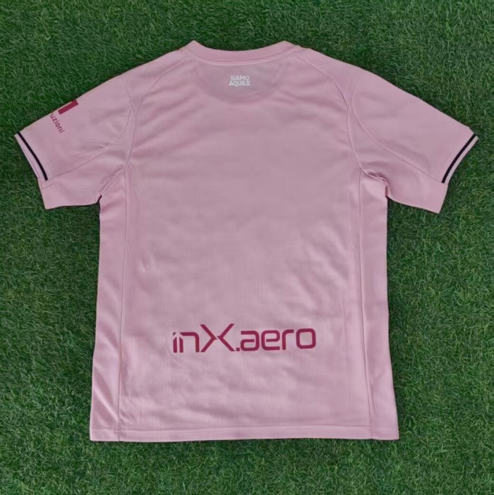 25-26 Palermo Home Fans Soccer Jersey*带广告