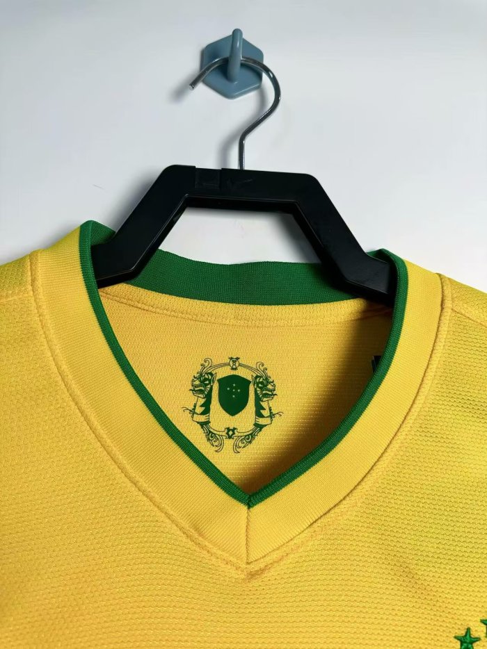 2012-2013 Brazil Home Retro Soccer Jersey