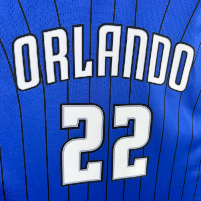 22-23 Magic WAGHER #22 Royal blue Top Quality Hot Pressing NBA Jersey (Trapeze Edition)
