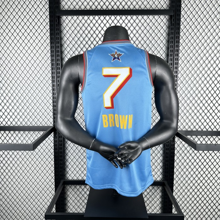 2025 ALL-STAR BROWN # 7 Top Quality Hot Pressing NBA Jersey