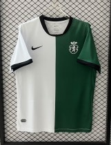 25-26 Sporting Lisbon White Green Fans Soccer Jersey*空白版