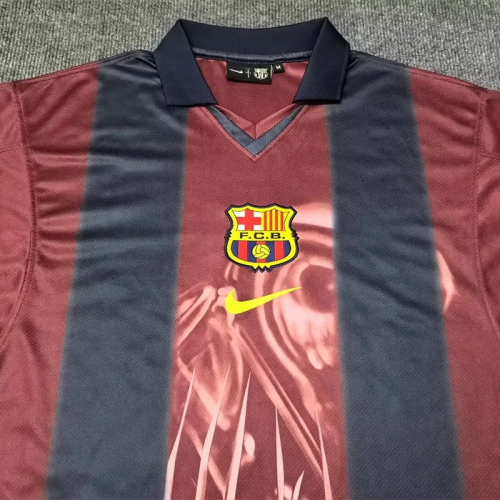 25-26 BAR Joint Edition Cactus Jack #2 BARCA Fans Soccer Jersey*背后带名字号码