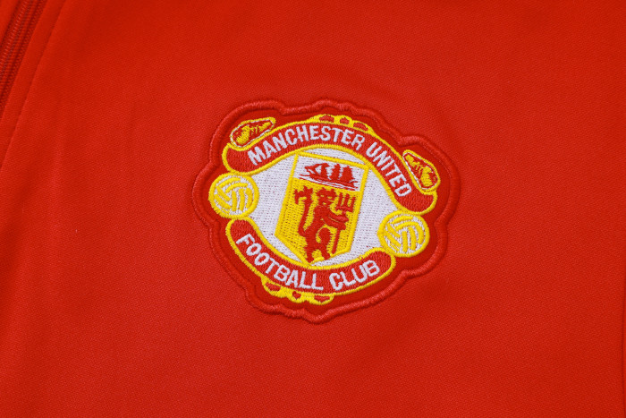 25-26 Man Utd High Quality Half Pull Tracksuit