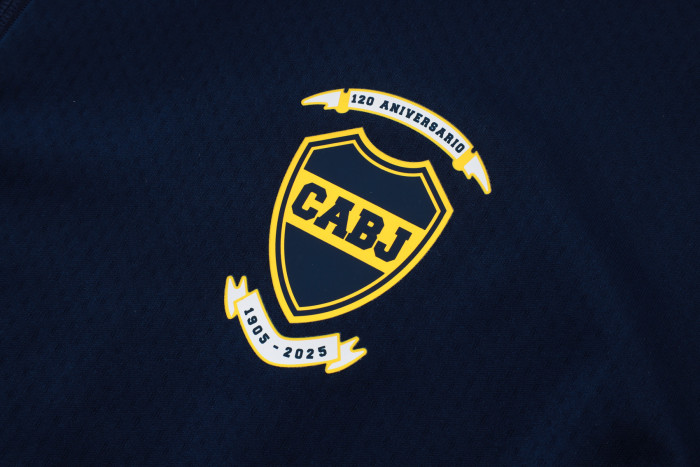 25-26 Boca Juniors High Quality Hoodie Jacket Tracksuit