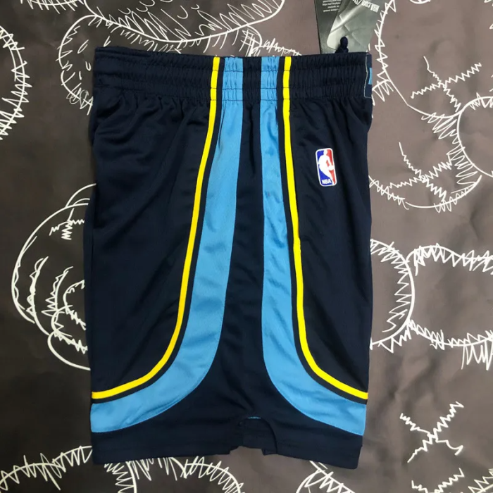 GRIZZLIES Dark Blue Edition Top Quality NBA Pants