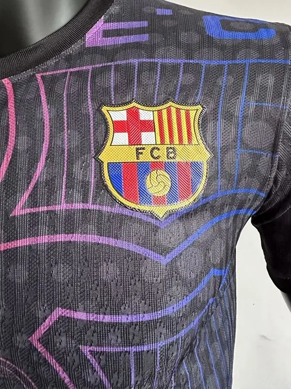 25-26 BAR Black Special Edition Player Version Training Shirts BFC