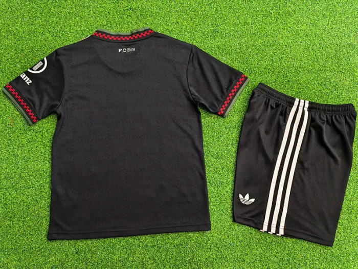 25-26 Bayern Third Kids Player Version Soccer Jersey 1:1 Thai Quality (球员童装)