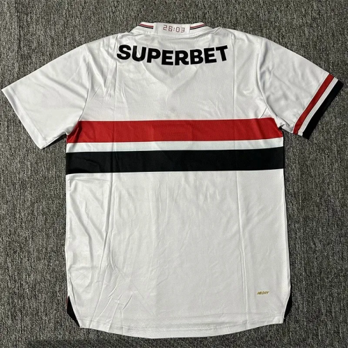 25-26 Sao Paulo Home Fans Soccer Jersey