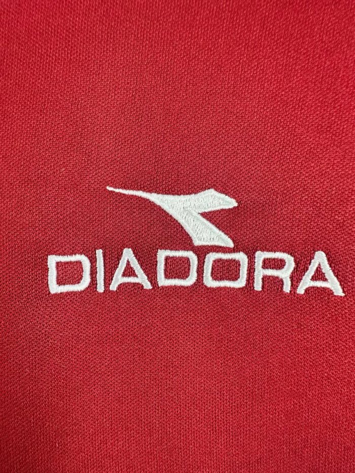 1998-1999 Roma Home Long Sleeve Retro Soccer Jersey