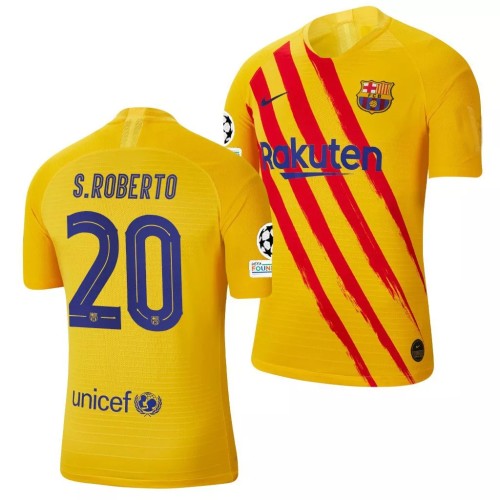 2019-2020 BAR Yellow Fans Soccer Jersey