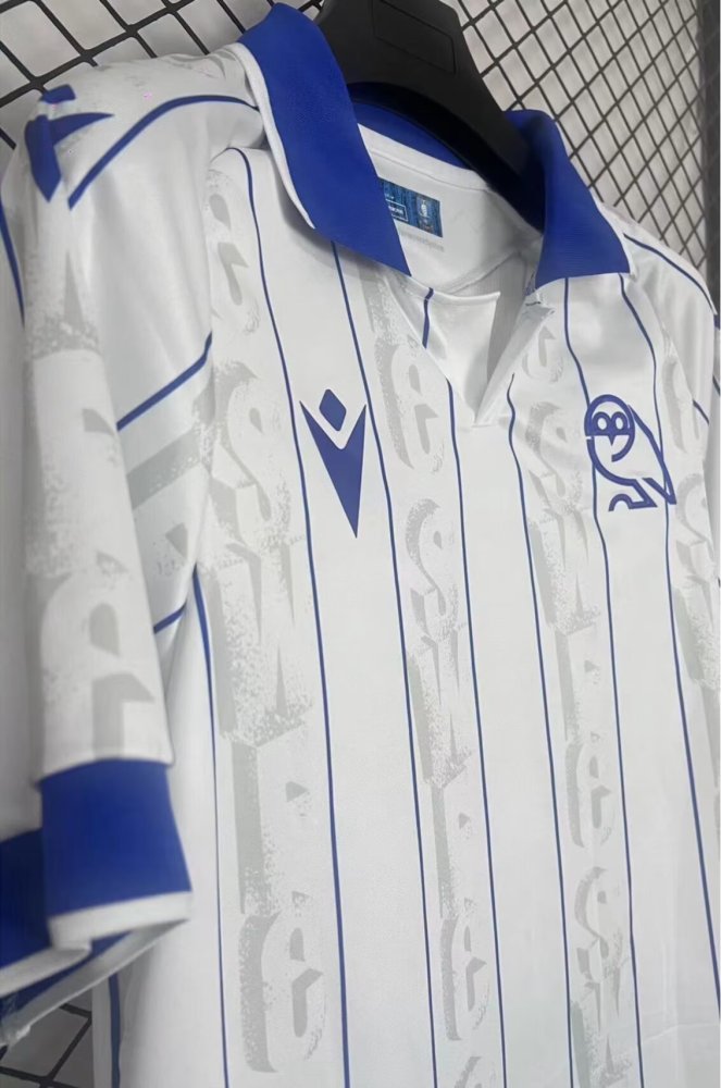 25-26 Sheffield Wednesday Third Fans Soccer Jersey 1:1 Thai Quality