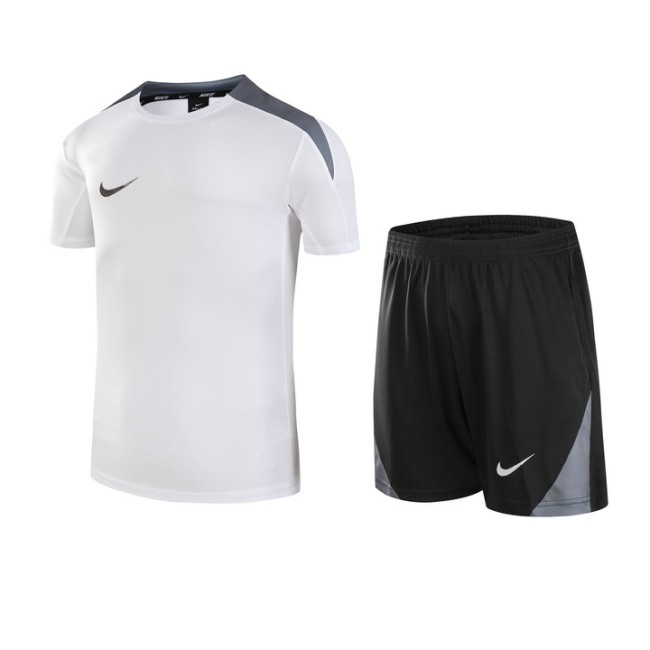 2024 NK White Training Short Suit