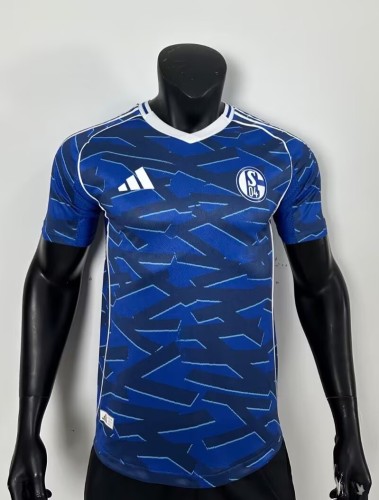 25-26 Schalke 04 Home Player Version Soccer Jersey