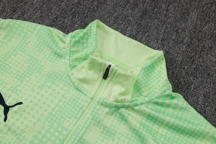 25-26 Man City High Quality Half Pull Tracksuit