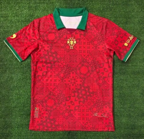24-25 Portugal Comma Red Special Edition Fans Soccer Jersey