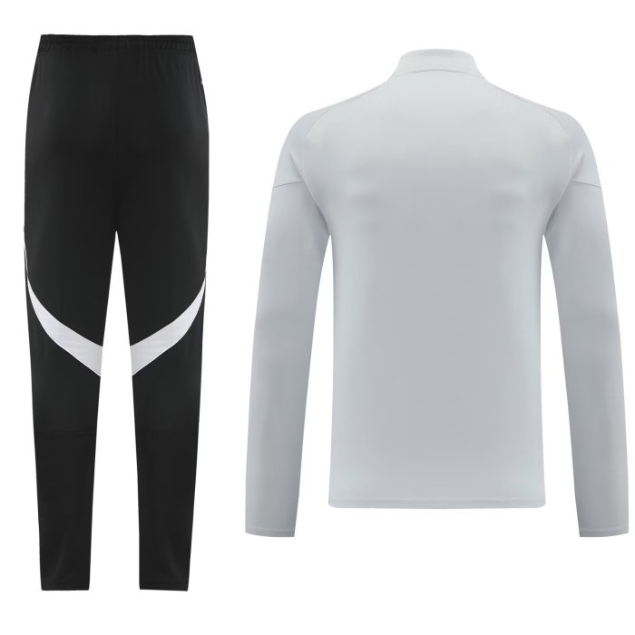 2025 AD Grey Half Pull Tracksuit 