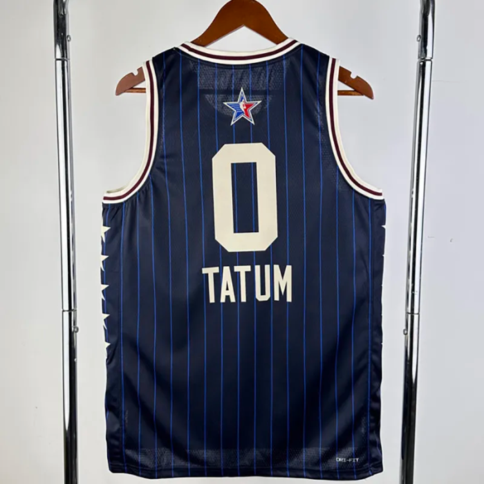 23-24 ALL-STAR TATUM #0 Blue Top Quality Hot Pressing NBA Jersey