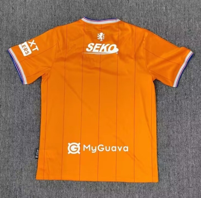 25-26 Rangers Fourth Fans Soccer Jersey