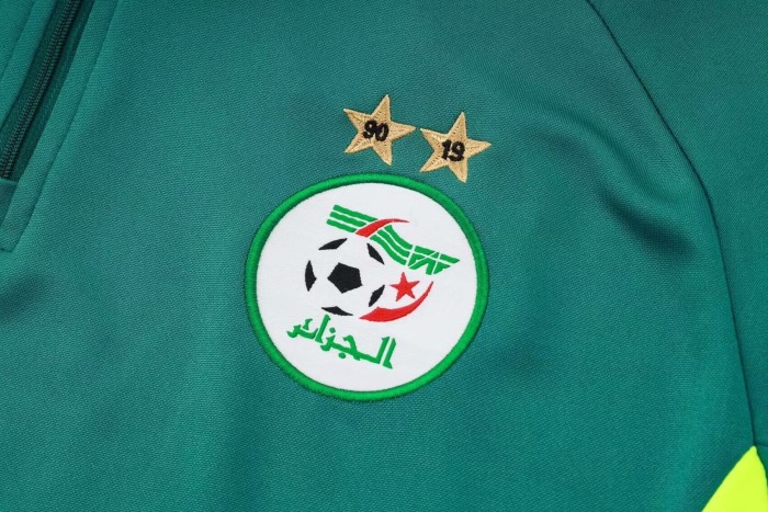 24-25 Algeria High Quality Half Pull Tracksuit