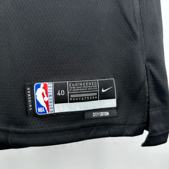 23-24 LAKERS DONCIC #77 Black City Edition Top Quality Hot Pressing NBA Jersey