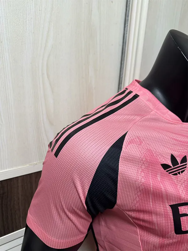 25-26 RMA Pink Special Edition Player Version Soccer Jersey *三叶草龙